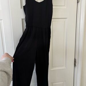 Aerie Classic Black Jumpsuit